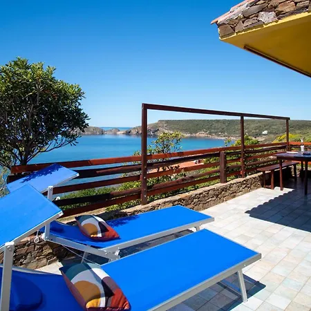 Maestrale E Scirocco Casa Vista Mare, Terrazza, Bbq, Wifi E Clima - Pistis Apartamento *