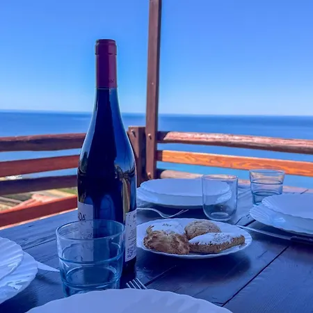 Maestrale E Scirocco Casa Vista Mare, Terrazza, Bbq, Wifi E Clima - Pistis